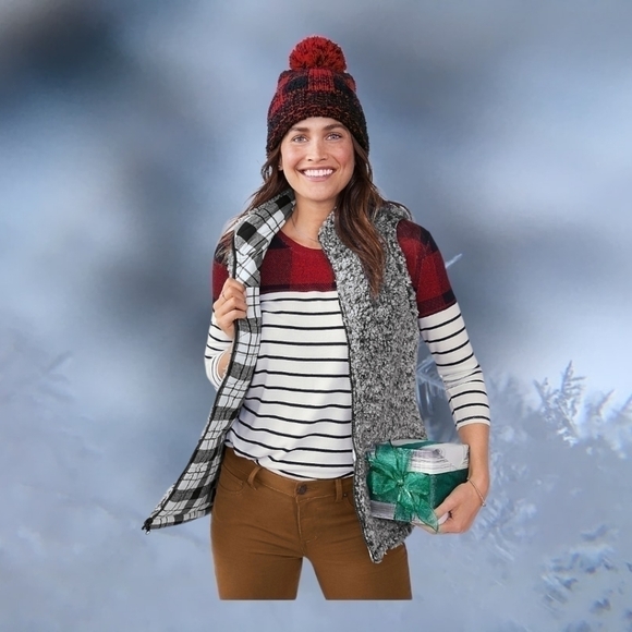 Maurices Jackets & Blazers - REVERSIBLE vest